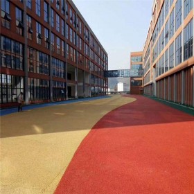 樂山市 車行彩色透水混凝土路 c25彩色混凝土 生態透水混凝土道路 材料廠家直銷