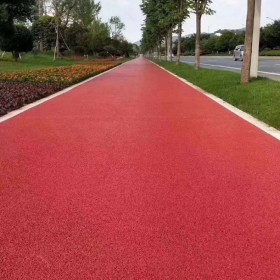 彩色透水材料 買透水混凝土增強劑 透水材料生產