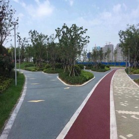 路面彩色透水混凝土 生態(tài)混凝土透水 彩色透水混凝土 供應(yīng)商 施工單位