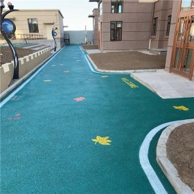 混凝土路面透水 彩色透水混凝地坪 彩色強(qiáng)固透水混凝土 材料廠家直銷(xiāo)