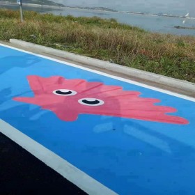 透水彩色混凝土地面 市政透水混凝土 路面彩色透水地坪 材料廠家現貨供應