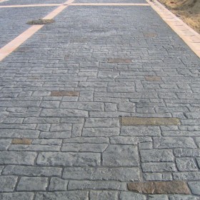 蒲江縣 彩色壓膜藝術地坪 彩色壓膜地坪