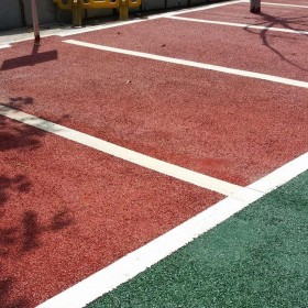 彩色混凝土地坪地面 彩色整體透水路面 生態透水混凝土 材料廠家報價