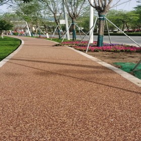 透水混凝土漆 學校透水地坪 白色透水混凝土 原材料廠家