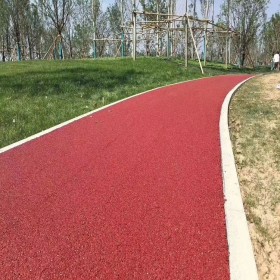 無砂透水混凝土 學校透水地坪 透水地坪罩面劑 材料生產廠家