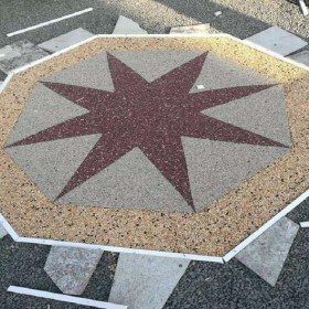 渭南市 彩色透水地面 生態透水地坪 海綿城市道路 材料廠家直銷