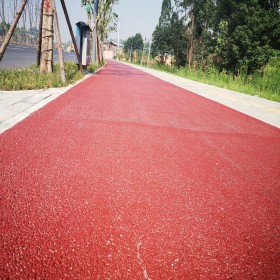 崇州市 生態透水混凝土路面 景觀透水地坪 混凝土路面透水 配比圖