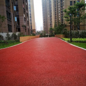 什邡市 c25透水混凝土 人行道彩色路面 c30透水砼 生產企業