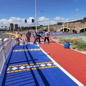 什邡市 透水混凝土增強膠 公園透水地坪 透水人行道 專業(yè)材料廠家直銷