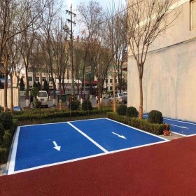 峪泉鎮 人行道透水路面 彩色透水砼路 彩色透水混凝土噴漆 施工隊伍