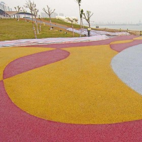 遵義市 彩色透水道路 細粒式彩色混凝土 透水砼增強料 廠家現貨供應