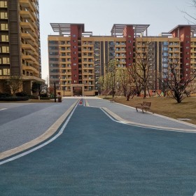 福泉市 學校透水地坪 生態透水地面 彩色混凝土膠劑 廠家直銷