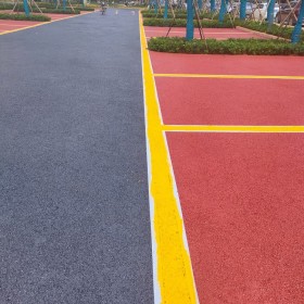 廣元市 彩色藝術混凝土 廣場彩色地坪 透水混凝土面漆 批發價格